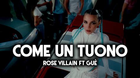 Testo e significato di Come un tuono, la canzone di Rose Villain e 